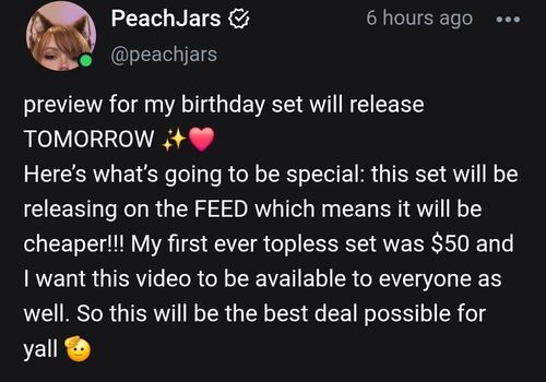 Full leaked Peachjars private onlyfans photo